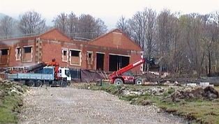 Casa de lujo sin permiso en terrenos protegidos