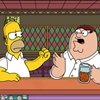 Homer y Peter Griffin contra la Academia de televisión