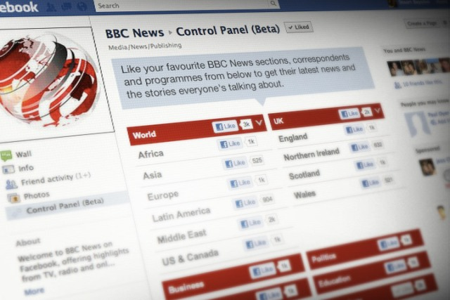 La BBC transmitirá competiciones deportivas a través de Facebook