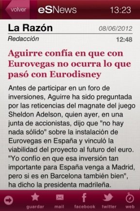 Hemos probado: eSNews