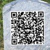 Códigos QR en las lápidas