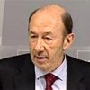 Rubalcaba responde a Rajoy : 'No es la herencia, es la derecha'