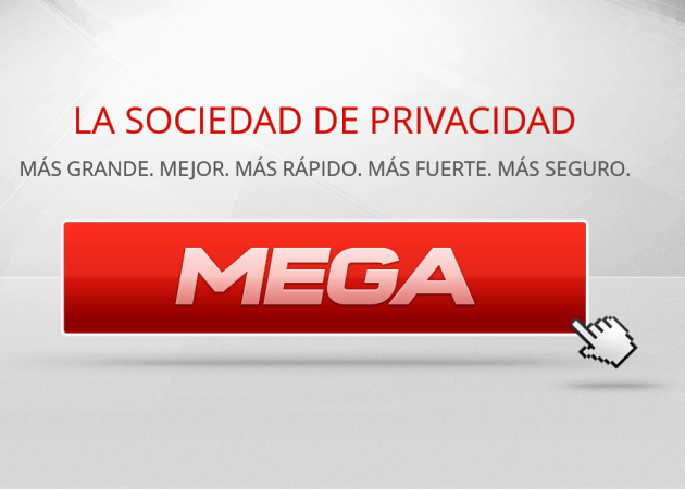 El nuevo servicio de almacenamiento online Mega ya está operativo
