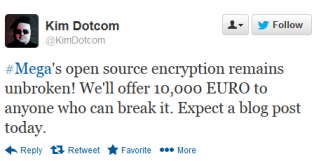 Kim Dotcom ofrece dinero por detectar vulnerabilidades en Mega