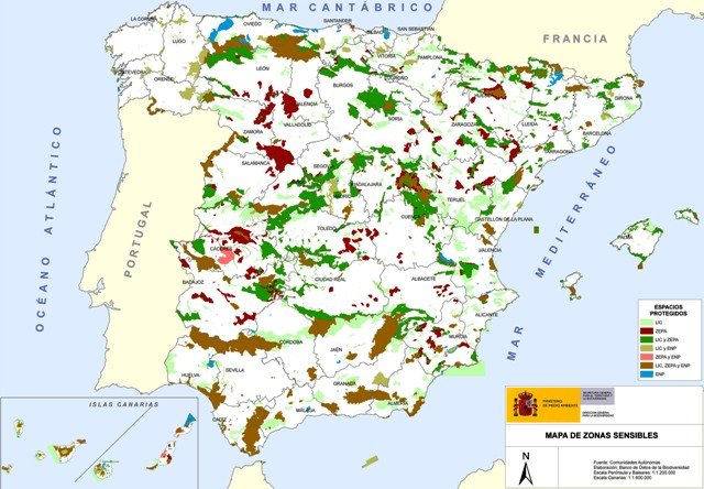 Análisis de la Red Natura 2.000 según el Ministerio