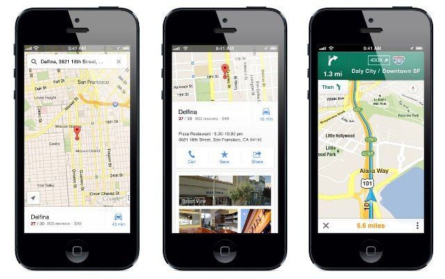 Google Maps se renueva para iPhone
