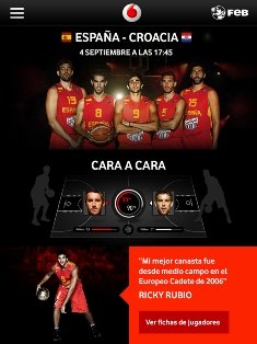 “Sois muy grandes” , la aplicación de la Selección de Basket