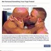 A Jesse Jackman le cierran el Facebook por un beso con su marido