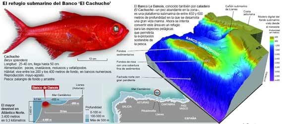 El Cachucho, primera Área Marina Protegida de España