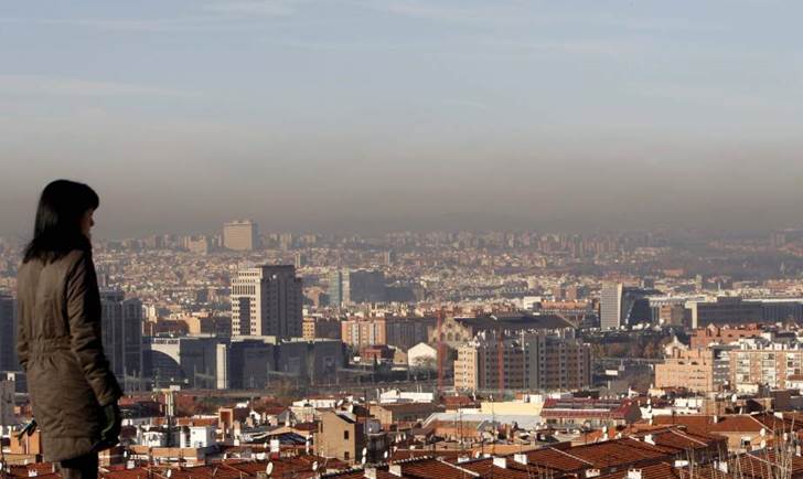 Madrid sigue sin combatir la contaminación por ozono