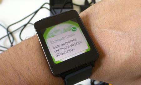 Tus whatsapp en tu reloj de Android Wear