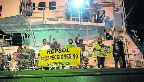 El incidente con Greenpeace llega al Parlamento