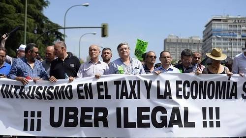 Prohiben a UBER operar en España