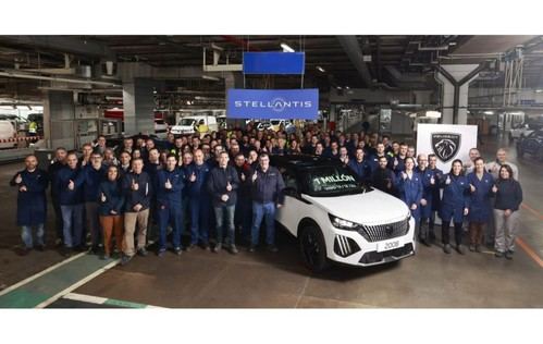 Peugeot 2008 alcanza un millón de unidades fabricadas en Vigo