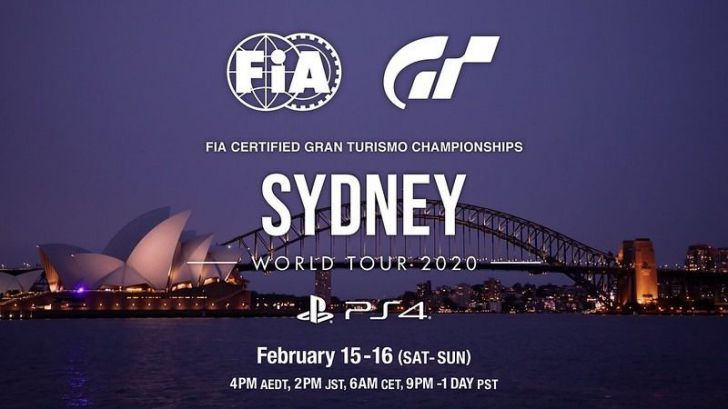 Los FIA de Gran Turismo Championships 2020 Series arrancan en Sidney