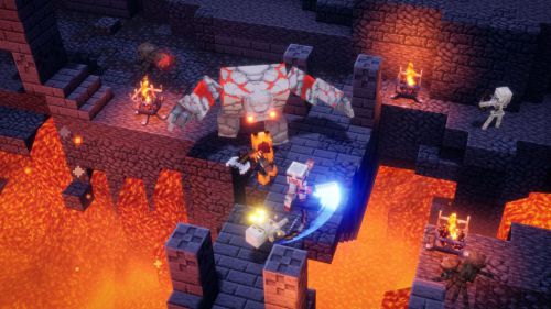 Ya disponible 'Minecraft Dungeons'