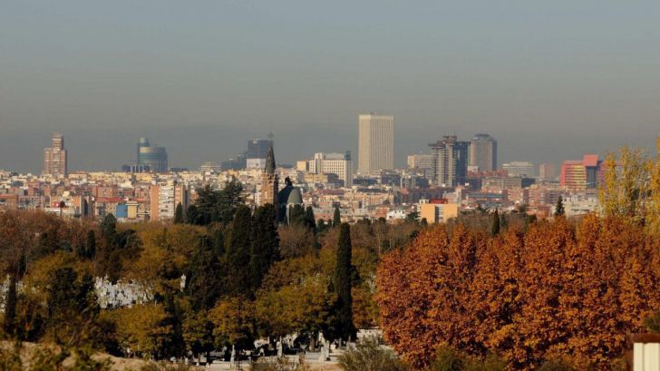 La contaminación del aire baja al mínimo de la década en España