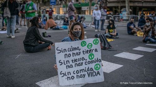 Acción para que los ciudadanos apoyen el primer proceso judicial por el clima en España