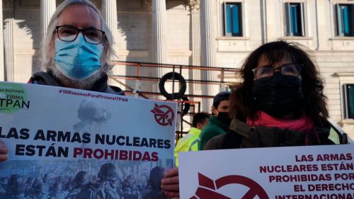 Sobre el Tratado de Prohibición de las Armas Nucleares que España no ha firmado