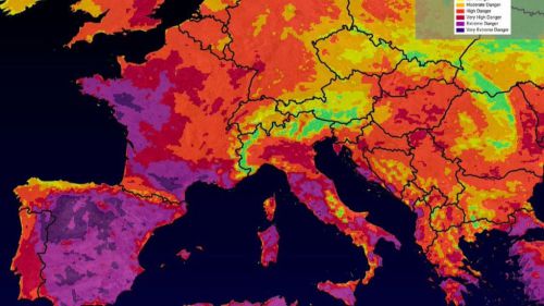 Europa: La viva imagen de un mundo que se calienta por el cambio climático