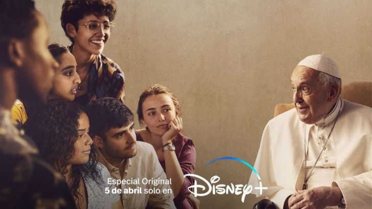 Disney+ estrenará en exclusiva la conversación sin filtros de 10 jóvenes con el Papa