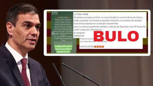 No es verdad: 16 países europeos piden la suspensión de los fondos contra España por la amnistía