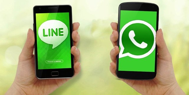 WhatsApp y Line : ¿en que se parecen y diferencian ?