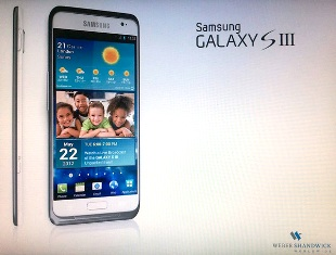 Samsung Galaxy SIII podría salir en mayo