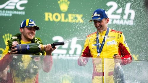 Kubica recibe elogios de Alonso y Russell tras su victoria en Le Mans