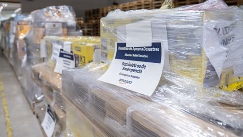 Amazon apoya a comunidades de Andalucía tras las inundaciones