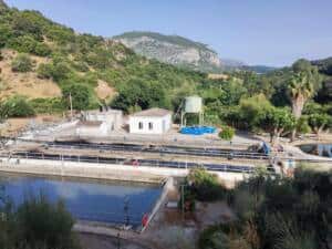 Depuradora de Ubrique contamina el pantano de Los Hurones con vertidos ilegales