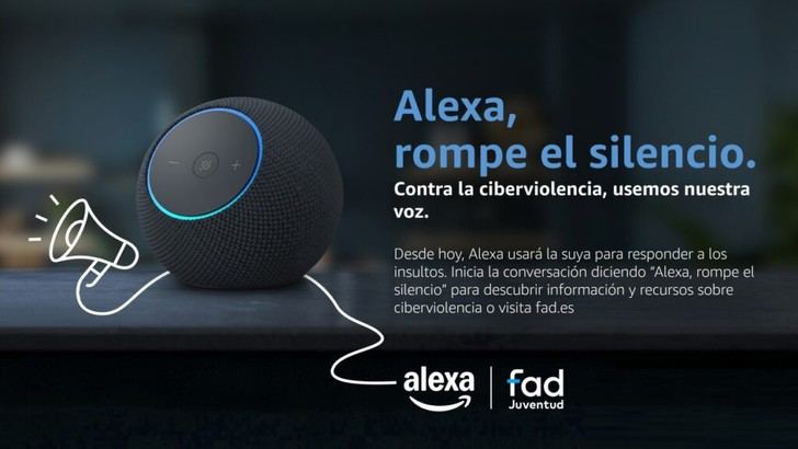Amazon y Fad Juventud presentan iniciativa para combatir la ciberviolencia con Alexa