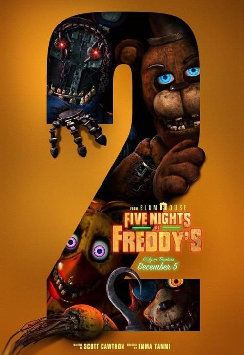 Secuela de Five Nights at Freddy's promete más terror y nuevos animatrónicos letales