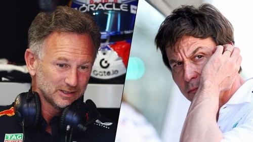 Horner y Wolff comentan el choque entre Verstappen y Russell en el GP de España