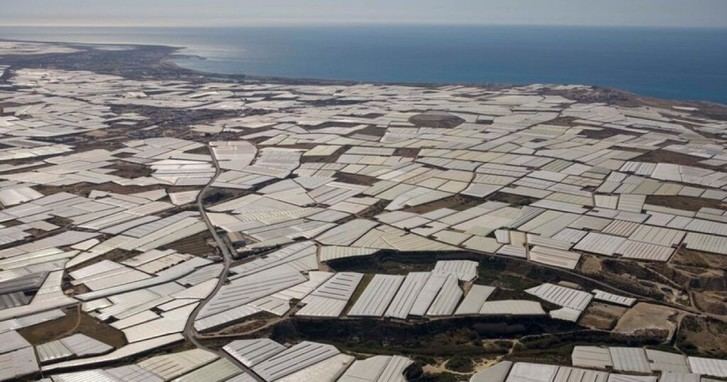 La agroindustria española exporta el doble de agua que consumen los hogares del país