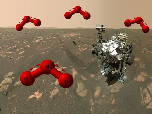 Elevada concentración de ozono detectada en Marte por el róver Perseverance