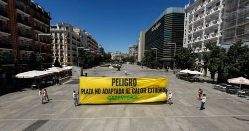 Greenpeace demanda a empresas fósiles por el aumento de muertes por calor en Europa