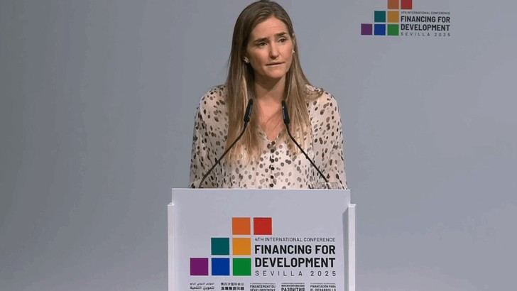 Aagesen promueve financiación climática en Sevilla como clave para justicia social y desarrollo sostenible