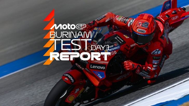 Marc Márquez lidera con autoridad el primer día de pruebas en Tailandia