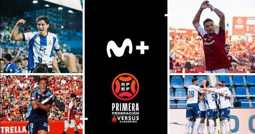 Movistar Plus+ transmitirá 10 partidos por jornada de la Primera Federación