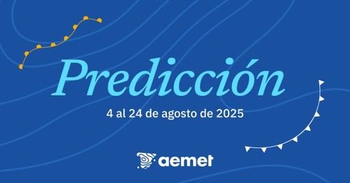 Ola de calor prevista en España del 4 al 24 de agosto de 2025