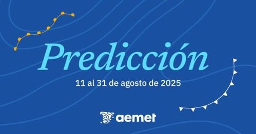 Aumento de calor en agosto de 2025 con posibles tormentas
