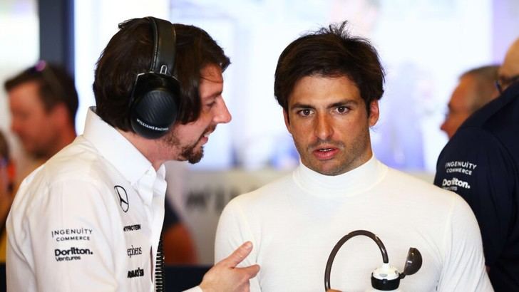 Sainz elogia la motivación del equipo Williams tras su primer test en Abu Dhabi